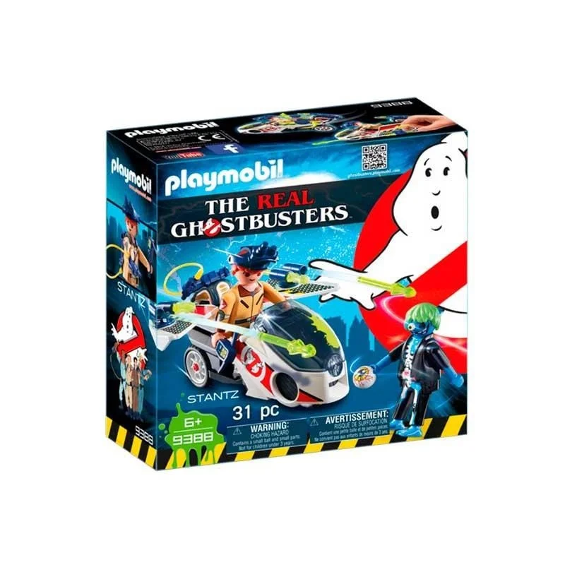 Playmobil Ghostbusters Stanz con Moto Voladora