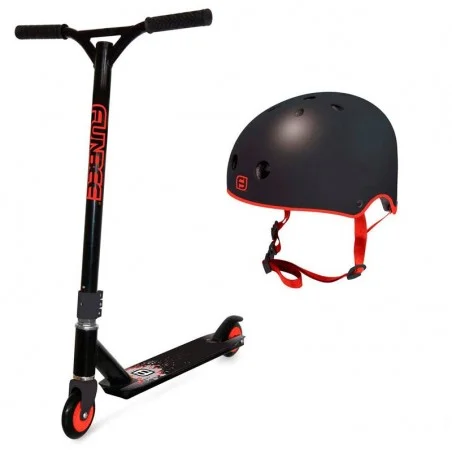 Patinete Freestyle y Casco