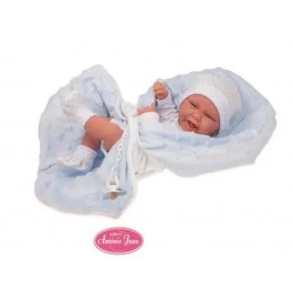 Muñecas Antonio Juan Recién Nacido Carlo Manta