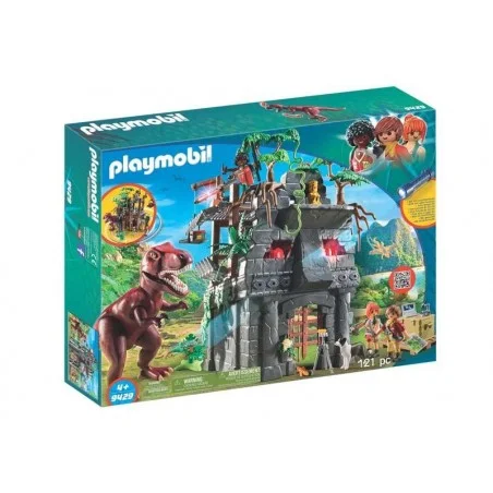 Playmobil Campamento Base con T-Rex