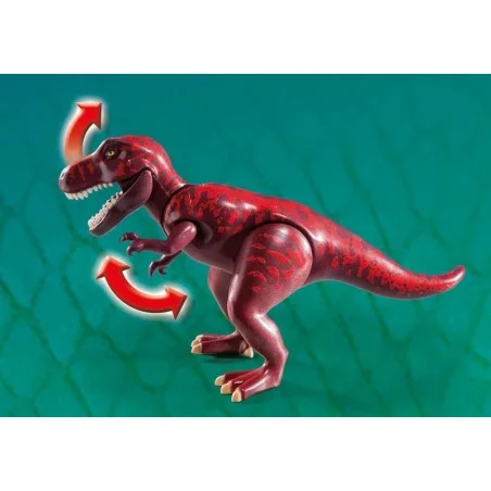 Playmobil Campamento Base con T-Rex