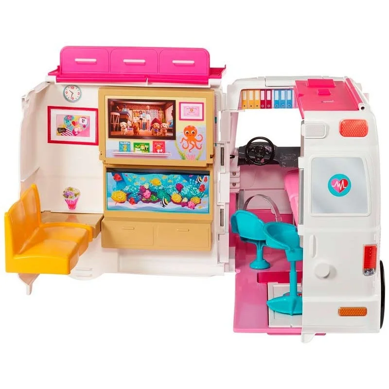 ambulancia de mascotas barbie