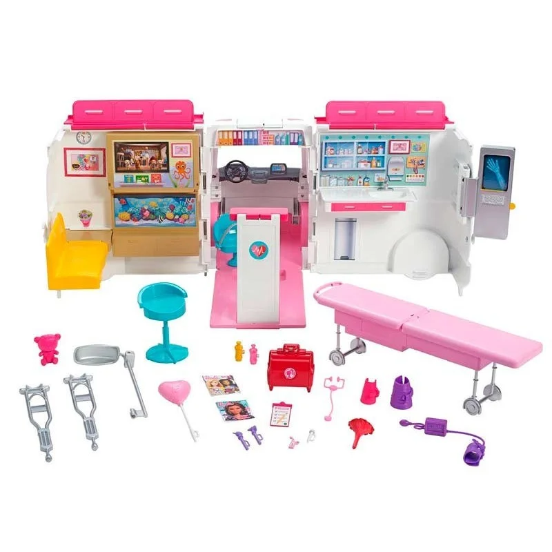 Ambulancia de la barbie hot sale