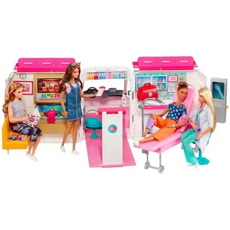 Barbie Ambulancia de Mascotas