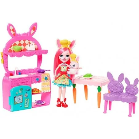 Enchantimals Bree Bunny con Cocina