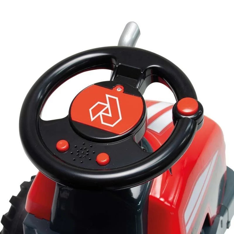 Tractor de batería 6V con remolque