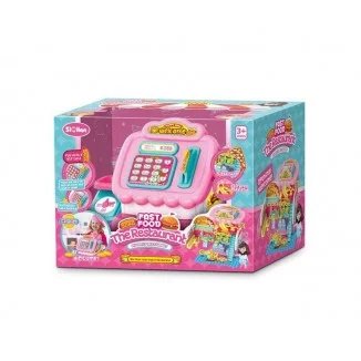 Caja registradora Restaurante y Muñeca