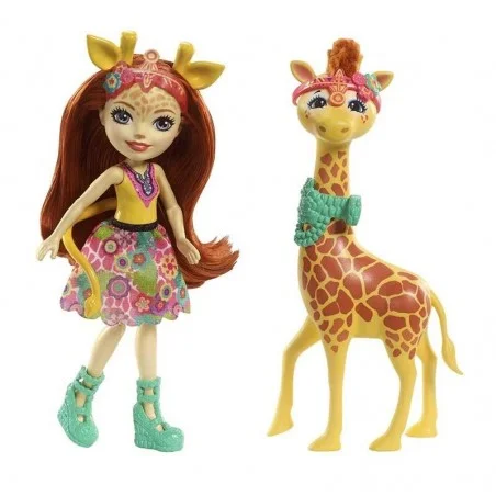 Muñeca Echantimals Gillian Giraffe y Pawl