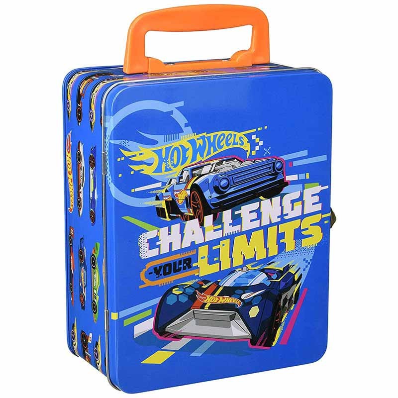 maletin hot wheels 50 coches