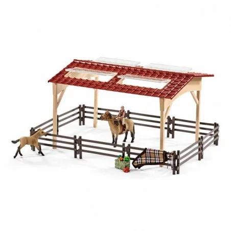 Schleich Farm World Caballeriza con caballos y acc