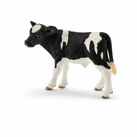 Schleich Farm World Ternero frisón de manchas negr