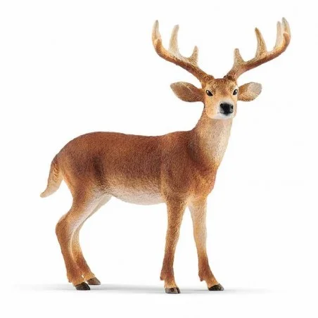 Schleich Wild Life Ciervo de cola blanca macho