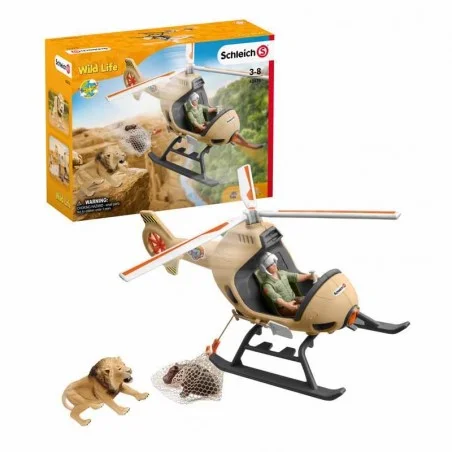 Schleich Wild Life Helicóptero de salvamento