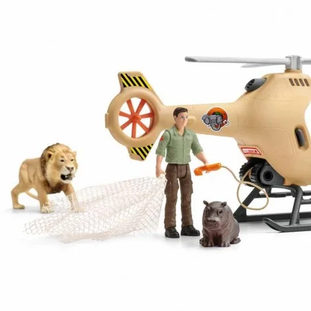 Schleich Wild Life Helicóptero de salvamento