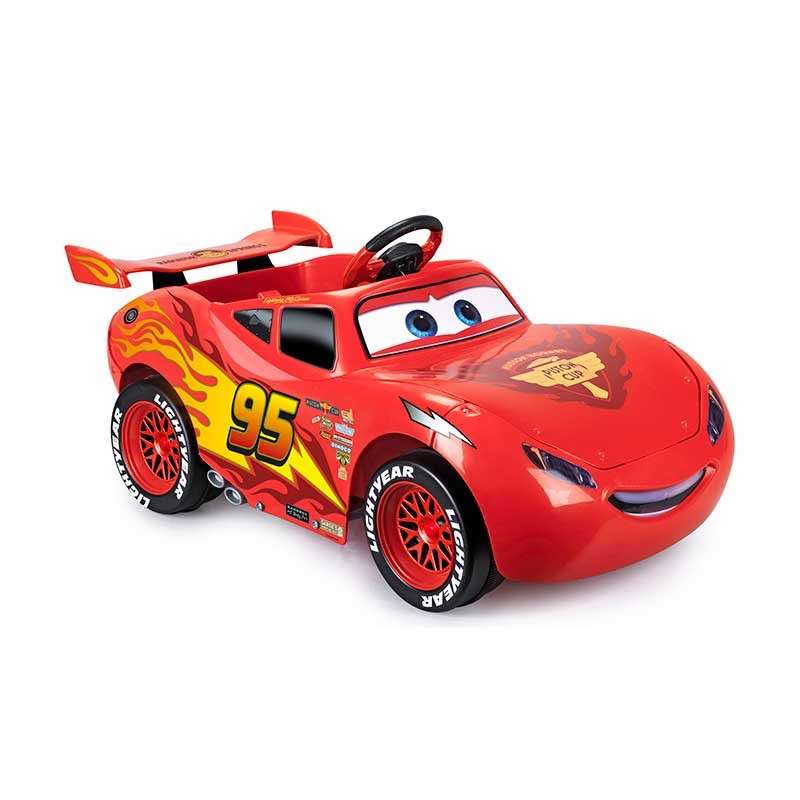 Coche Eléctrico Cars Rayo McQueen 6V