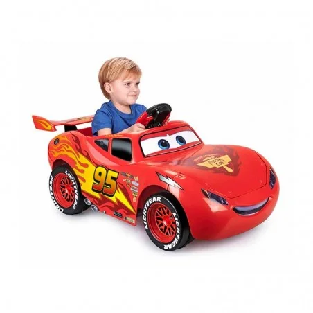 Coche Rayo Mcqueen 6V Luz y Sonido