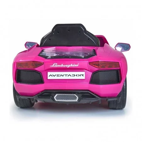 Coche Eléctrico Lamborghini Aventador Rosa 6V