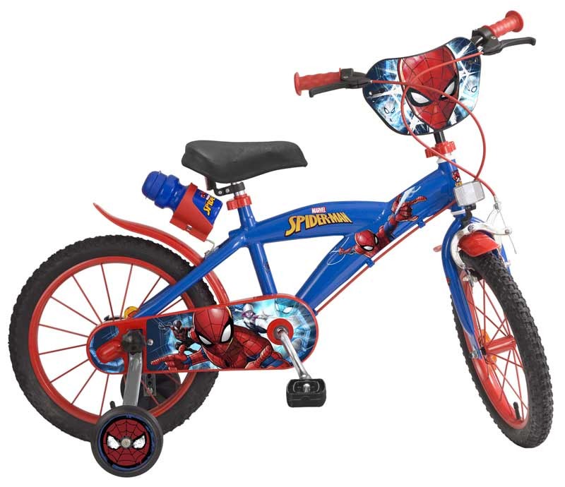 Hombre araña en bicicleta clearance