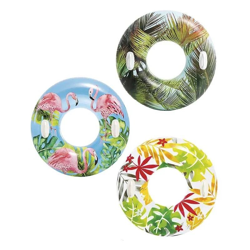 Rueda Hinchable Floral