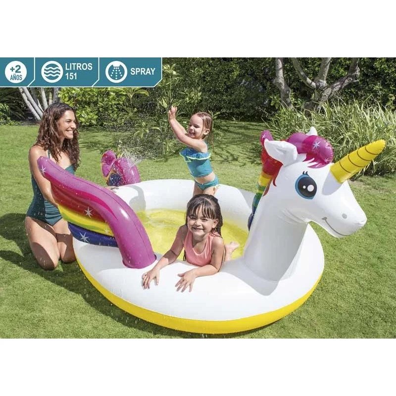 Piscina Hinchable Unicornio