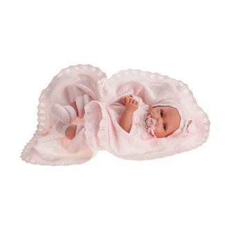 Muñecas Antonio Juan Peke Posturitas Toquilla Rosa