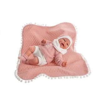 Muñecas Antonio Juan Clara Manta Bolitas Rosa