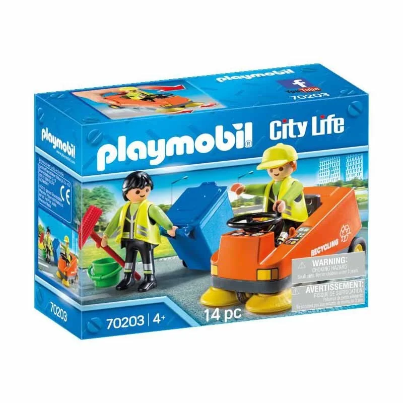 Playmobil City Life Vehículo de Limpieza