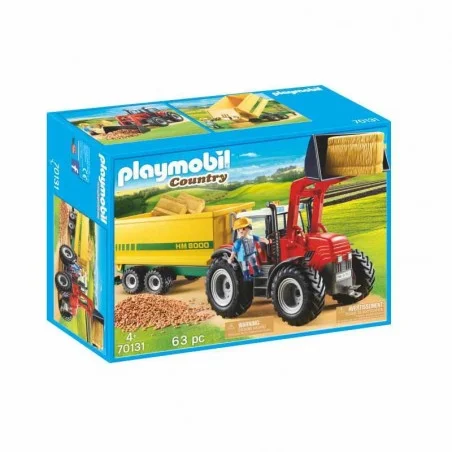 Playmobil Country Tractor con Remolque