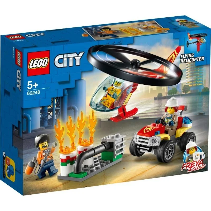 LEGO City Fire Intervención del Helicóptero de Bom