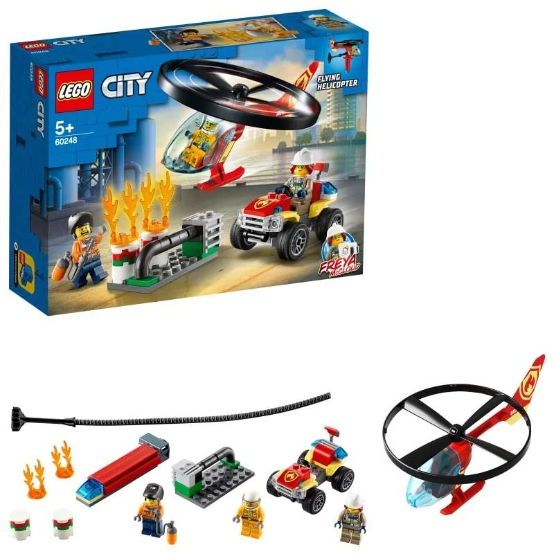 LEGO City Fire Intervención del Helicóptero de Bom