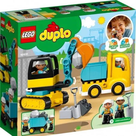 LEGO DUPLO Town Camión y Excavadora con Orugas