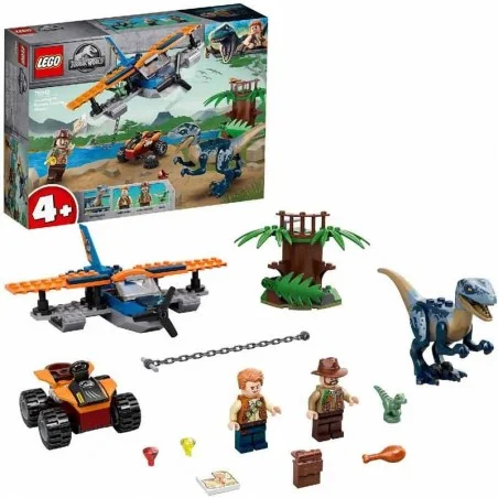 LEGO Jurassic World Velocirraptor: Misión de Rescate en Biplano