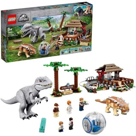 LEGO Jurassic World Indominus Rex contra Ankylosaurus