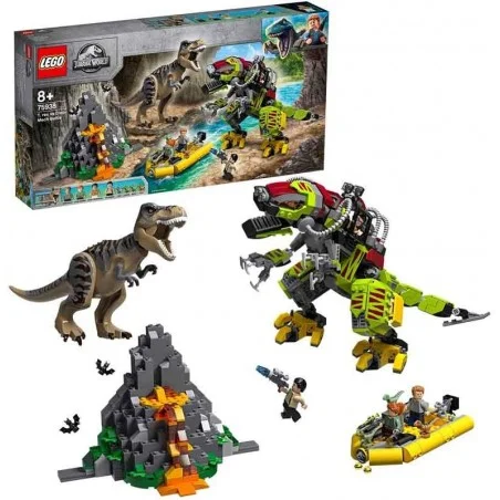 LEGO Jurassic World T Rex contra Dinosaurio Robótico