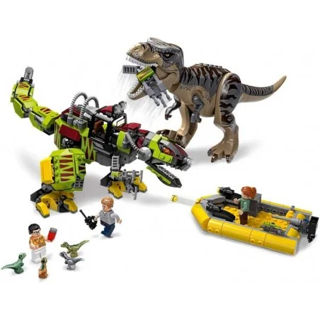 LEGO Jurassic World T- Rex contra Dinosaurio Robótico