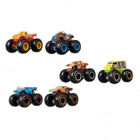 Hot Wheels Duetos De Demolición Vehículos Monster Truck