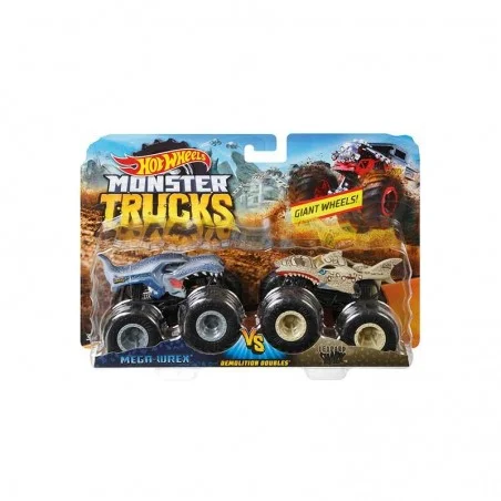 Hot Wheels Duetos De Demolición Vehículos Monster Truck