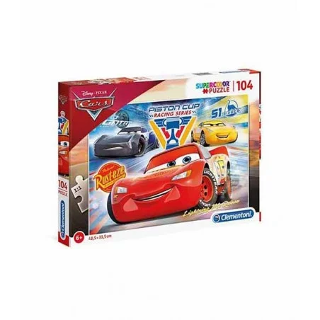 Puzzle 104 Piezas Disney Cars Piston Cup Legends