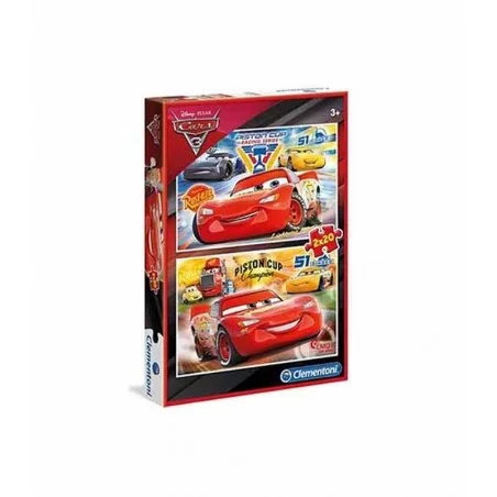 Puzzle 2×20 Piezas Disney Cars 3