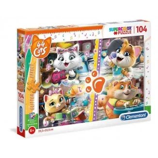 Puzzle 104 Piezas 44 Cats