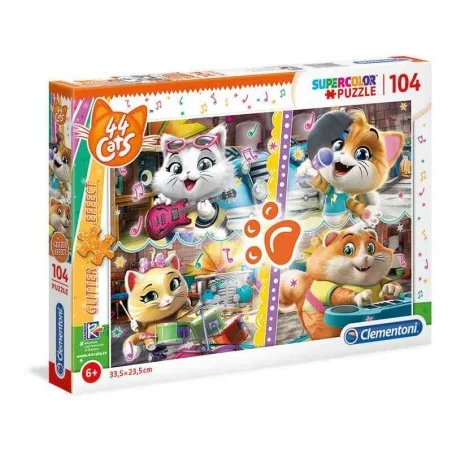 Puzzle 104 Piezas 44 Cats