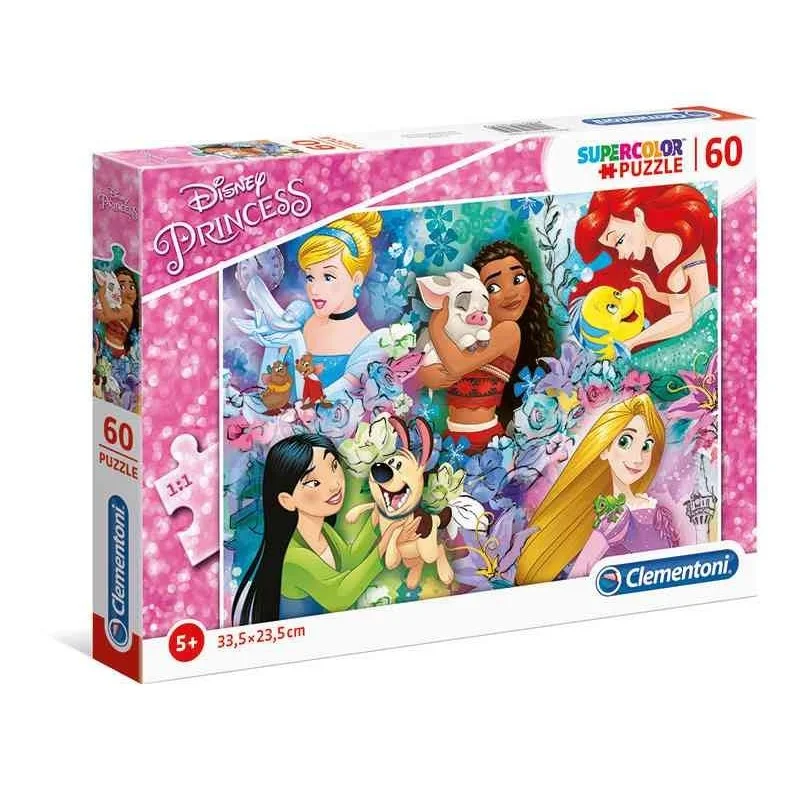 Puzzle 60 Piezas Princesas Disney