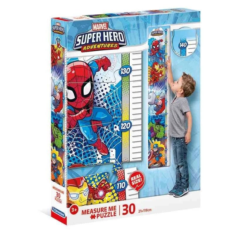 Puzzle 30 Piezas Metro Marvel Superhéroes