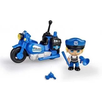 Pinypon Action Policía y Moto