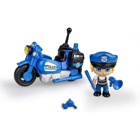 Pinypon Action Policía y Moto