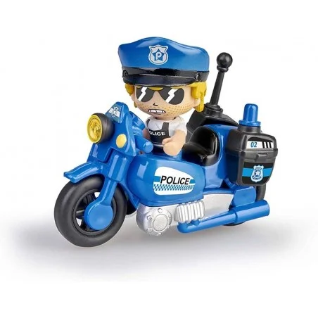 Pinypon Action Policía y Moto