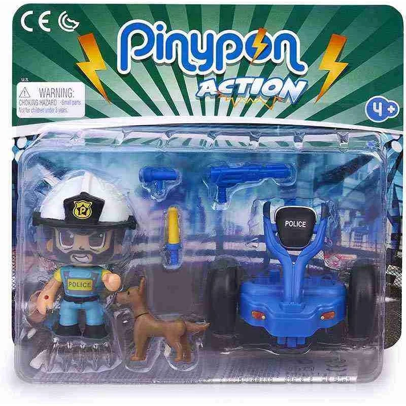 Pinypon Action Policía y Vehículo Segway