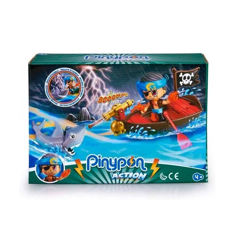 Pinypon Action Bote Pirata