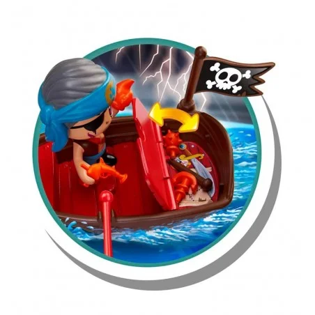 Pinypon Action Bote Pirata