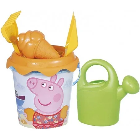 Cubo Playa Peppa Pig